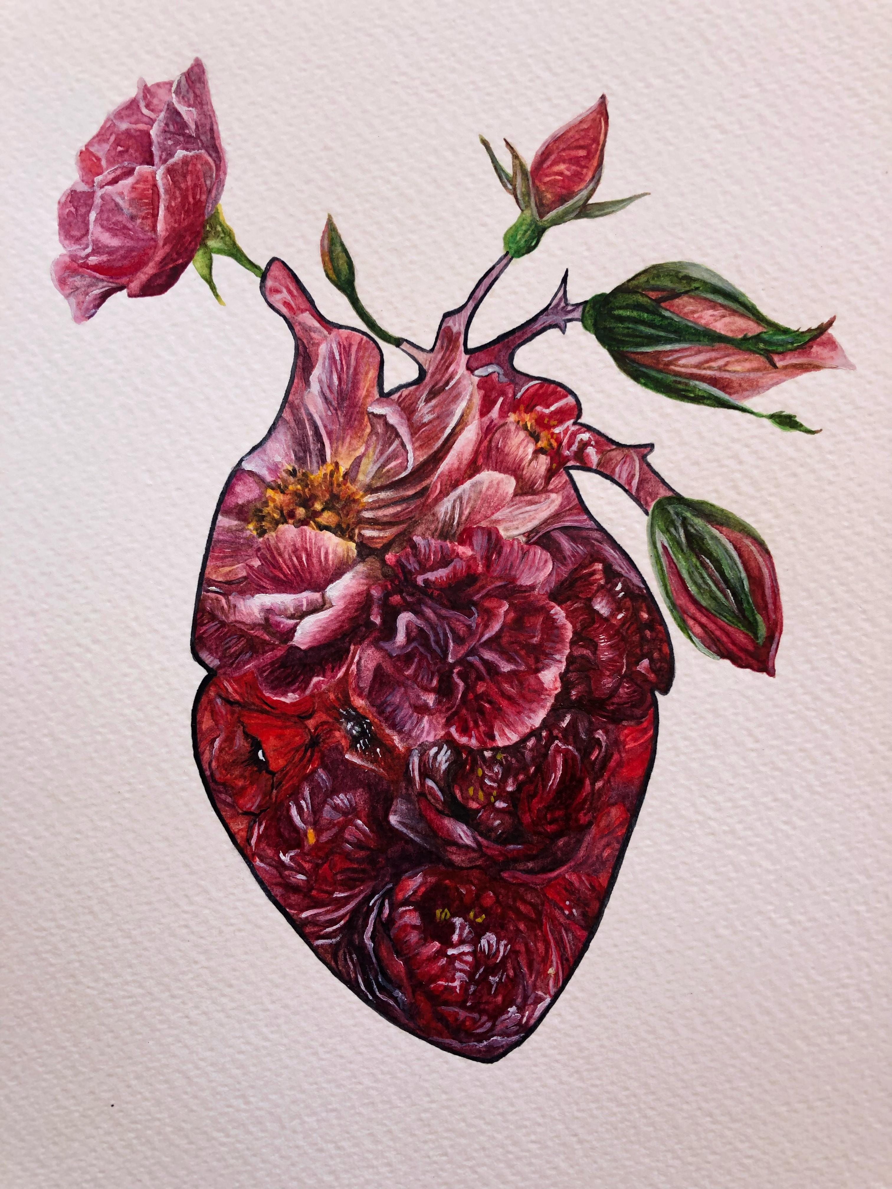 Cuore fiorito